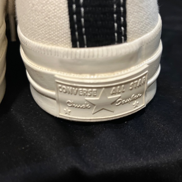 Converse Chuck Taylor Hi x CDG Comme Des Garçons Play White (150205C) Unisex - Picture 7 of 13